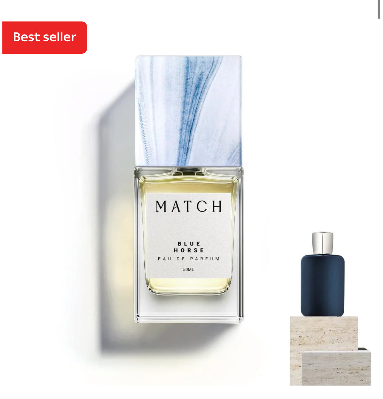 Match- Blue Horse